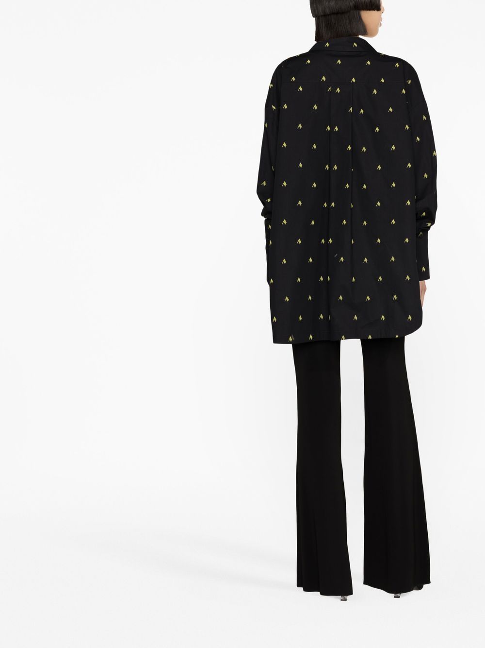La chemise imprimée ATTICO ALLOVER