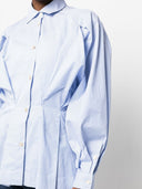 Camisa de algodón a rayas de palmer/enduría