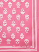 Alexander Mc Queen Biker Skull Silk SCARF