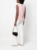 Manu Atelier Mini Curve Bag Leather Shoulder Bag