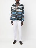 Blue Sky Inn gedrucktes Hemd