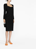 Roland Mouret Pre Wool and Silk Blend Midi Tube Dress