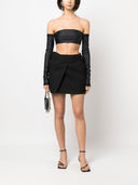 The Andamane Lexi Crystal Crop Top