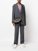 Off White Burrow Leather Shoulder Bag