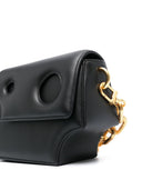 Off White Burrow Leather Shoulder Bag