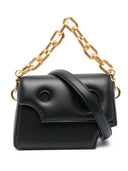Off White Burrow Leather Shoulder Bag