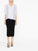 Parosh Sequinned Short Sleeve Shirt