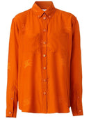 Burberry Allover Logo Cotton Polo Shirt
