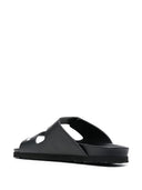 Palm Angels Logo Leather Sandals