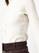 Chloè Embroidered Wool Jumper