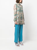 Chemise de soie imprimée Pierre Louis Mascia