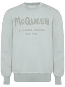 Alexander Mc Queen Logo Cotton Sweatshirt