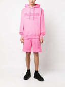 Alexander Mc Queen Logo Cotton Shorts