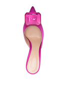 Pompe slingback di gianvito rossi satinato