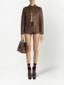 Etro Paisley Print Cropped Jacket