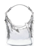 By Far Pre Cosmo Metallic Leather Handbag