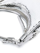 By Far Pre Cosmo Metallic Leather Handbag