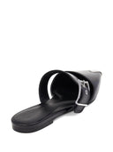 Alexander Mc Queen Buckled Leather Mules