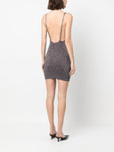 Gcds Lurex Mini Dress