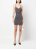 Gcds Lurex Mini Dress