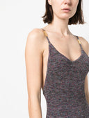 Gcds Lurex Mini Dress