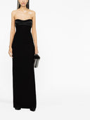 Monot Pre Silk Crepe Long Dress