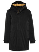 Ten C Core Black Polyester Blend Parka