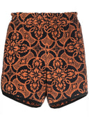 Marine Serre Printed Running Shorts