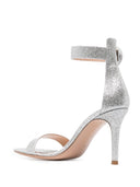 Gianvito Rossi Portofino Starlight Leather High Heel Sandals