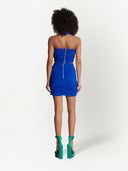 Balmain Draped Jersey Mini gonna