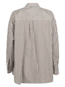 Bottega Veneta Striped Cotton Shirt