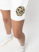 Joshua Sanders Smiley Logo Cotton Shorts