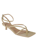 Bottega Veneta Strekk skinnsandaler