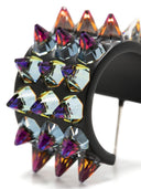 Amina Muaddi Karma Small Hoop Earrings