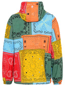 BANDANA NYLON rossa di Marcelo Burlon tutta la giacca