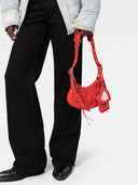 Balenciaga Le Cagole Xs Leather Shoulder Bag