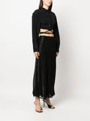 Christopher Esber Cropped Silk Shirt