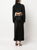 Christopher Esber Cropped Silk Shirt