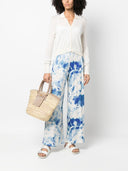 Majestic Wide Leg Viscose Trousers
