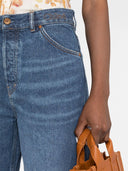 Chloè Wide Leg Denim Jeans