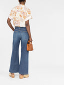 Chloè Wide Leg Denim Jeans