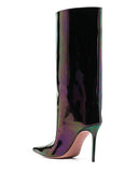 Amina Muaddi Fiona Botas de patente