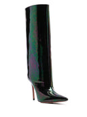 Amina Muaddi Fiona Botas de patente