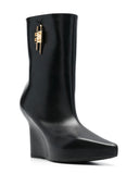 Stivali in pelle chiusura glock givenchy