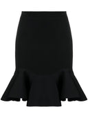 Alexander Mc Queen Flounced Mini Skirt