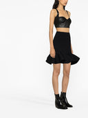 Alexander Mc Queen Flounced Mini Skirt
