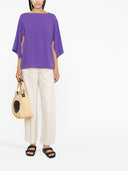 Alberto Biani Kimono Cady Blouse