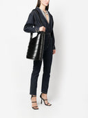 Alaia Babel Leather Shoulder Bag