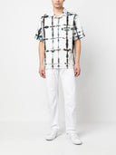 Nahmias Tie Dye Print Cotton Shirt