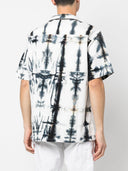 Nahmias Tie Dye Print Cotton Shirt